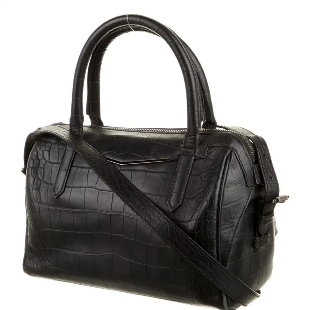 ‎Reece Hudson Bowery Duffle Leather Bag